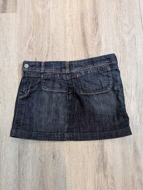 Citizens of Humanity Dark Wash Denim Jean Mini Skirt - Size 26